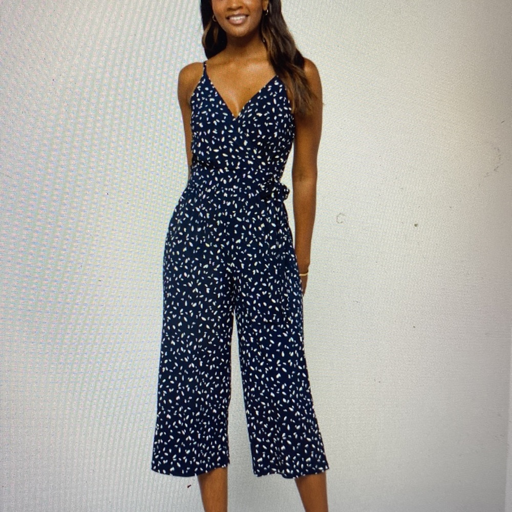 Kaleigh Rica Knit Crop Jumpsuit XXL~14/16